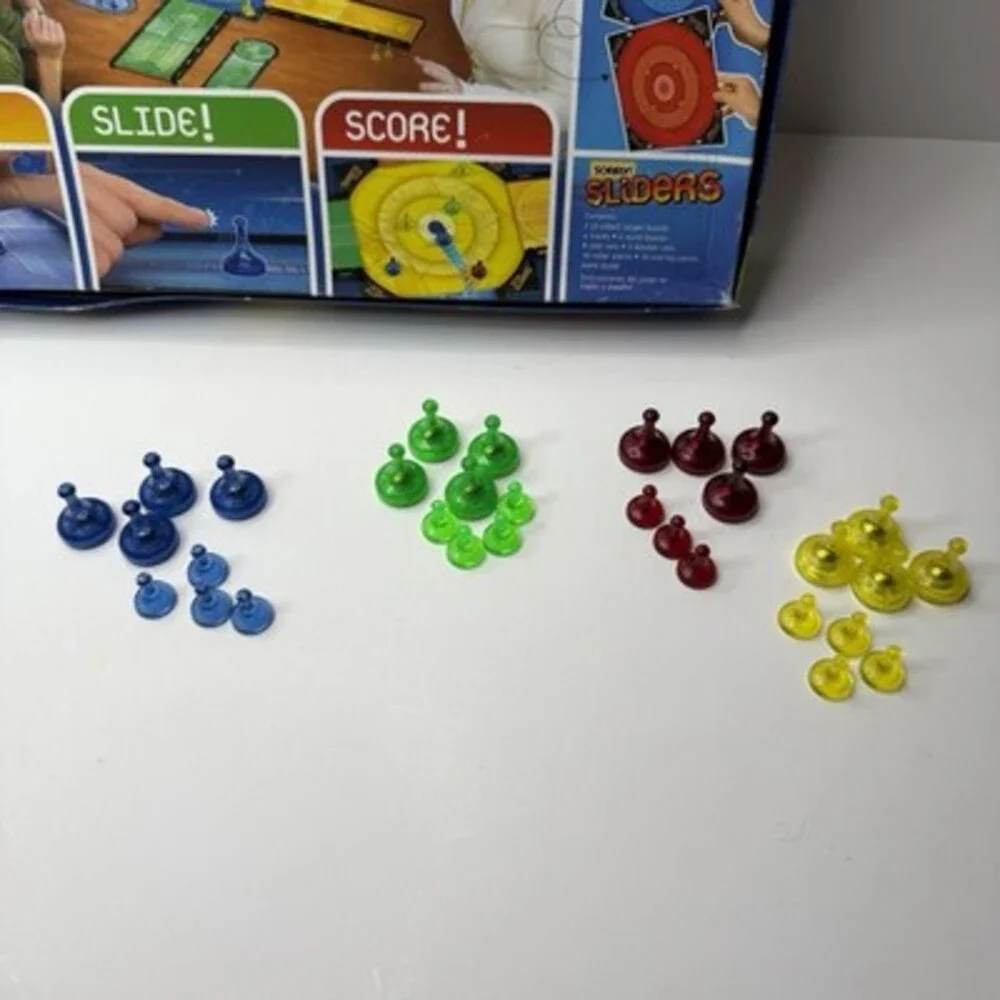 Parker Brothers Sorry Sliders The Aim Slide & Score Target Game PLS READ